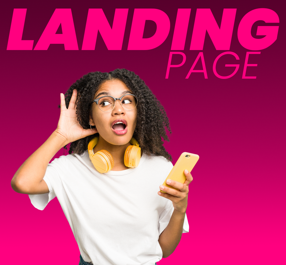 landing page